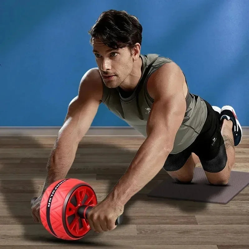 Silent Dual-Wheel Ab Roller